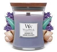 Bougie parfumée WoodWick Lavender Spa avec mèche en bois 275 g