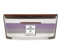 WoodWick Bougie parfumée Trilogy Amethyst Sky mèche en bois 275 g