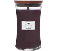 Woodwick Spiced Blackberry bougie parfumée avec mèche en bois 275 g