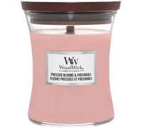 Woodwick Pressed Blooms & Patchouli bougie parfumée avec mèche en bois 609.5 g