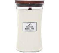 WoodWick White Tea & Jasmine Hourglass Bougie parfumée 275 g