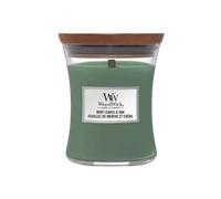 WoodWick Candle Mint Leaves & Oak Medium