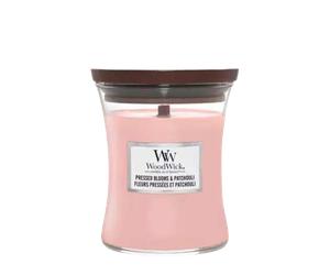 WoodWick Candle Pressed Blooms & Patchouli Medium