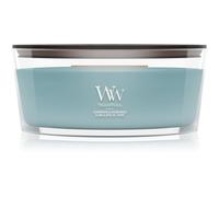 WoodWick Bougie parfumée Ellipse – Écume & bois de cèdre – 454 g
