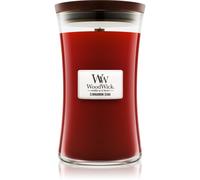 WoodWick Bougie parfumée Cinnamon Chai avec mèche en bois 609,5 g