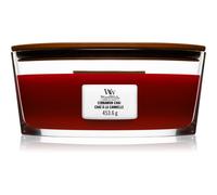 Woodwick Cinnamon Chai bougie parfumée avec mèche en bois (hearthwick) 453 g