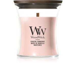 Woodwick Coastal Sunberry bougie parfumée avec mèche en bois 85 g