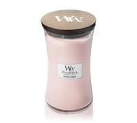 WoodWick grande bougie parfumée en jarre avec mèche qui crépite | Coucher de soleil | Temps de combustion jusqu'à 130 heures