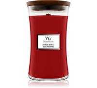 Woodwick Crimson Berries bougie parfumée avec mèche en bois 610 g