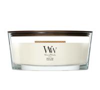 Bougie parfumée WoodWick White Teak avec mèche en bois 453,6 g