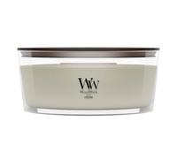 WoodWick Ellipse Coin du Feu Bougie, Cire, Rouge, 19 x 9 x 12 cm