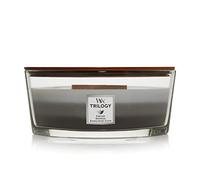 WoodWick Bougie parfumée Warm Woods mèche en bois 453,6 g