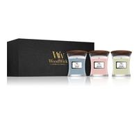 Woodwick Evening Onyx & Solar Ylang & Coastal Sunset Coffret cadeau avec mèche en bois (gift box) 1 pcs