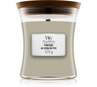 Woodwick Fireside Au Coin Du Feu bougie parfumée avec mèche en bois 275 g