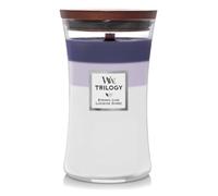WoodWick Grande bougie parfumée Trilogy Evening Luxe - 18 cm/Ø 10 cm
