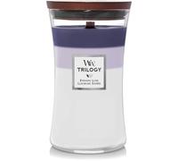 WoodWick Grande bougie parfumée Trilogy Evening Luxe - 18 cm/Ø 10 cm