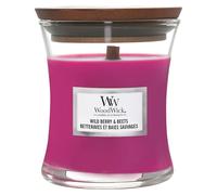 WoodWick Bougie parfumée Betteraves et baies sauvages avec mèche en bois 85 g