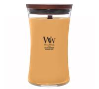 Woodwick Large Hourglass Candle Golden Bourbon Universal