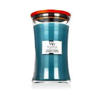 WoodWick Large Hourglass Candles Bougie parfumée 610 g variante Evergreen Cashmere