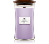 Woodwick Lavender Spa bougie parfumée avec mèche en bois 609.5 g