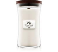 Woodwick Linen bougie parfumée avec mèche en bois 609.5 g