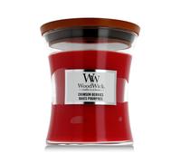 WoodWick Bougie parfumée Crimson Berries - mèche en bois crépitante - 275 g