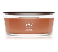 Woodwick Pumpkin Praline bougie parfumée avec mèche en bois 453.6 g