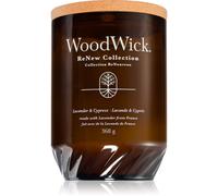 Woodwick Renew Lavender & Cypress bougie parfumée 368 g