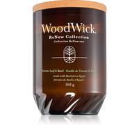 Woodwick Renew Tomato Leaf & Basil bougie parfumée 368 g