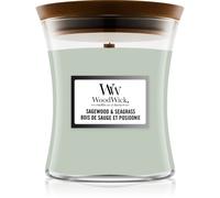 Woodwick Sagewood & Seagrass bougie parfumée avec mèche en bois 275 g