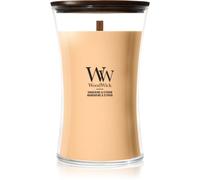 WoodWick Bougie parfumée | Grande bougie sablier | Mandarine & citron | Cadeaux parfaits pour femmes