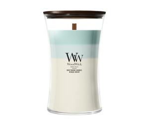 WoodWick Trilogy Driftwood Shores Bougie parfumée 610 g