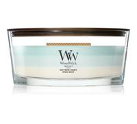 Woodwick Trilogy Driftwood Shores bougie parfumée avec mèche en bois 453.6 g