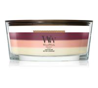 Woodwick Trilogy Lush Nectar bougie parfumée avec mèche en bois 453.6 g