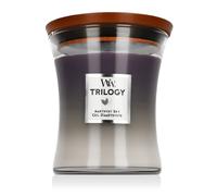 WoodWick Trilogy Medium Hourglass Candles Bougie parfumée 275 g variante Amethyst Sky