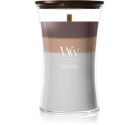 WoodWick Trilogy Radiant Cashmere Bougie parfumée 610 g