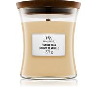 Woodwick Vanilla Bean Bougie Parfumée Avec Mèche En Bois 275 G