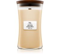 Woodwick Vanilla Bean bougie parfumée avec mèche en bois 609.5 g