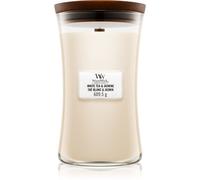 Woodwick White Tea & Jasmine Bougie Parfumée Avec Mèche En Bois 609.5 G