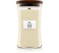 Woodwick White Teak bougie parfumée avec mèche en bois 609.5 g