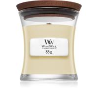 Woodwick White Teak bougie parfumée avec mèche en bois 85 g