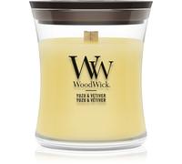 Woodwick Yuzu & Vetiver bougie parfumée avec mèche en bois 85 g