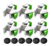 Woodworking Filler Board Installation Clamp, 3/6 Pack Cabinet Scribe Clamp (6)