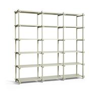 Bibliothèque Woody Shelving 2.0, Grand , Gris Fumé/acier