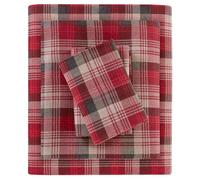 WOOLRICH Parure de draps en Flanelle 100% Coton Chaud Ultra Doux et Doux par Temps Froid Taille Queen