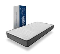 Wooly Matelas 90x200 - Épaisseur 15 cm - Confort Moelleux - Mousse à mémoire de Forme - Blue Latex - Réversible - Hypoallergénique - 7 Zones - Fabriqué Europe - Matelas Enfant - Modèle Éco