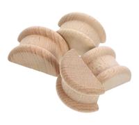 WOONEKY 4 Pièces Applique Décorative Sculptée en Bois | Décoration Polyvalente, Installation Facile, Légère, Style Élégant et Moderne, Teinte Khaki