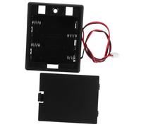 WOONEKY Boîtier De Piles AA pour Coffre-Fort Support De Remplacement Intérieur Boîte À Piles en Plastique Accessoire De Sécurité pour Maison Bureau Et Hôtel 8.20 X 7.00 X 2.00 Cm