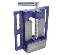 WOONEKY Étau D'établi Mini Étau en Acier, Mâchoire 77mm, Serrage Max 80mm, Fente D'installation 110mm, pour Tables de Menuiserie et Atelier, pour Menuisier
