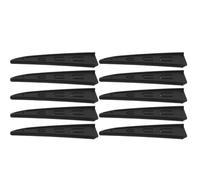 WOONEKY Lot de 10 Protège-lames Plastique Ventilé pour Couteaux de Chef et Éplucheurs, Structure Légère et Compacte pour Cuisine Professionnelle